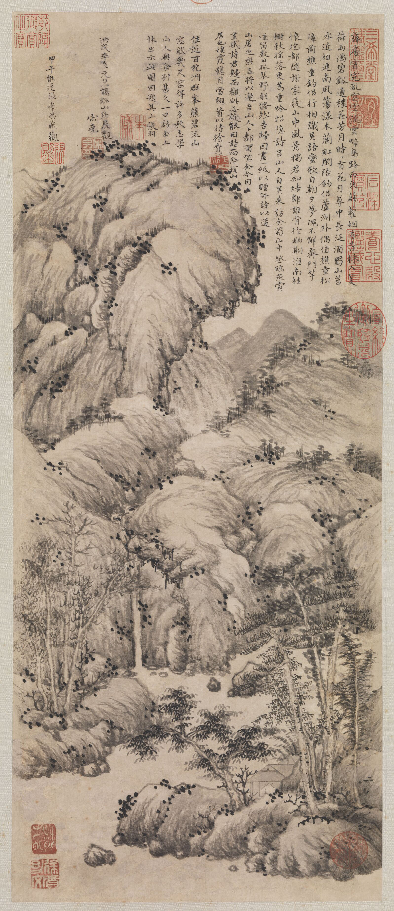 明代山水名家,明朝著名的山水画家