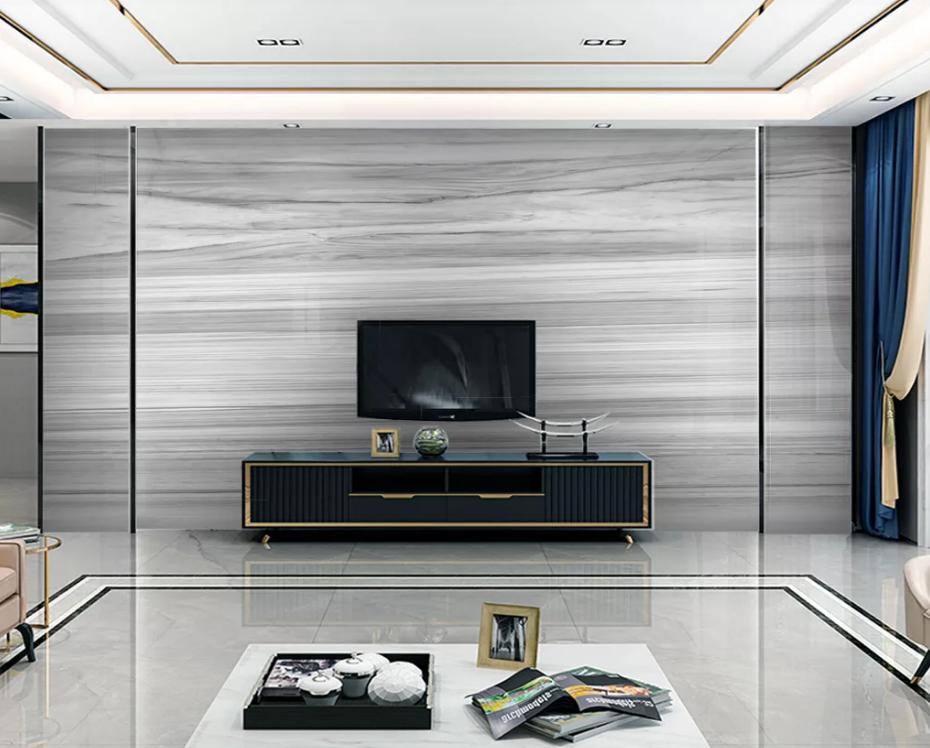 背景墙灰色配什么颜色的字,灰色石纹板沙发背景墙