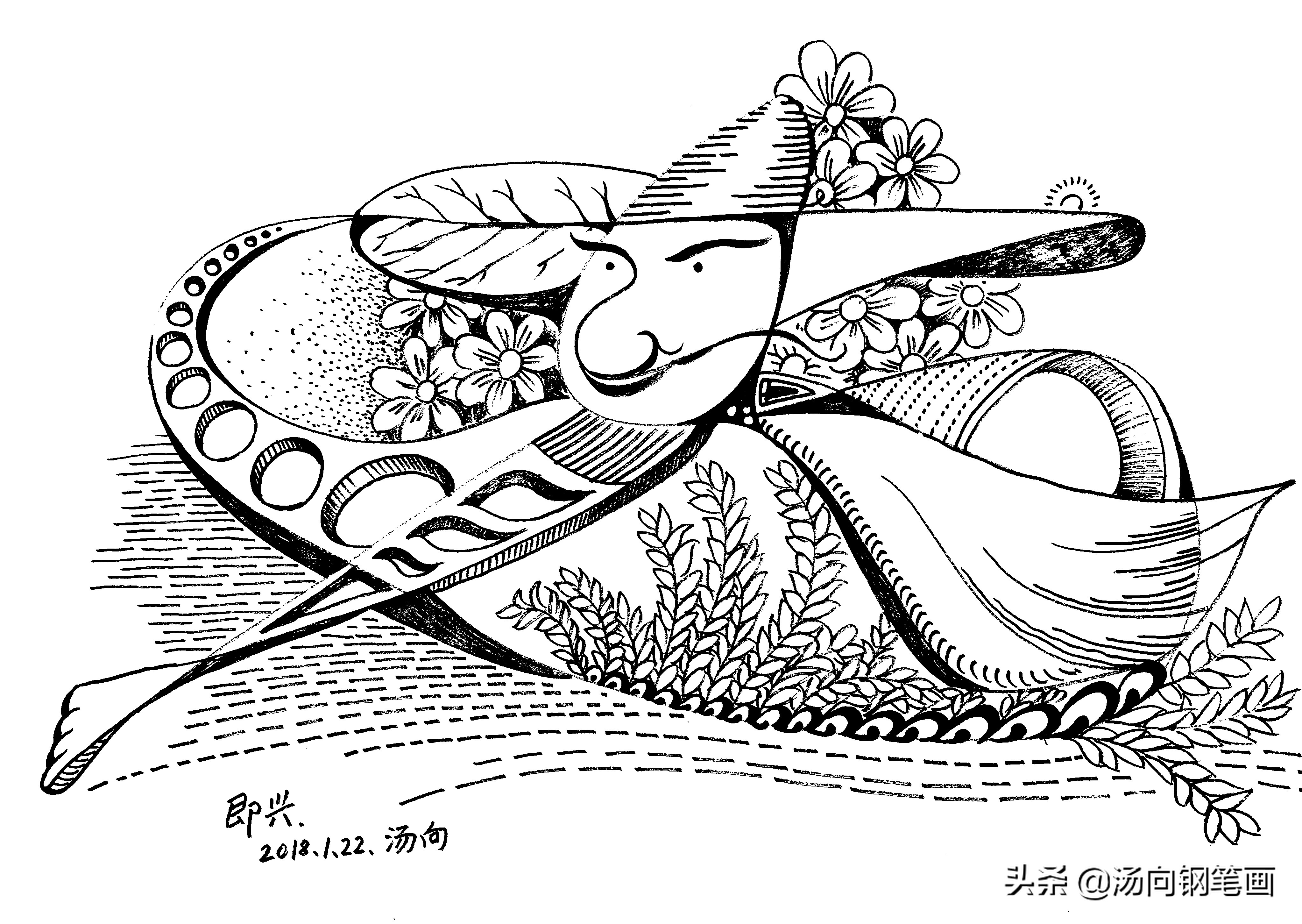 零基础学钢笔速写,零基础学钢笔书法