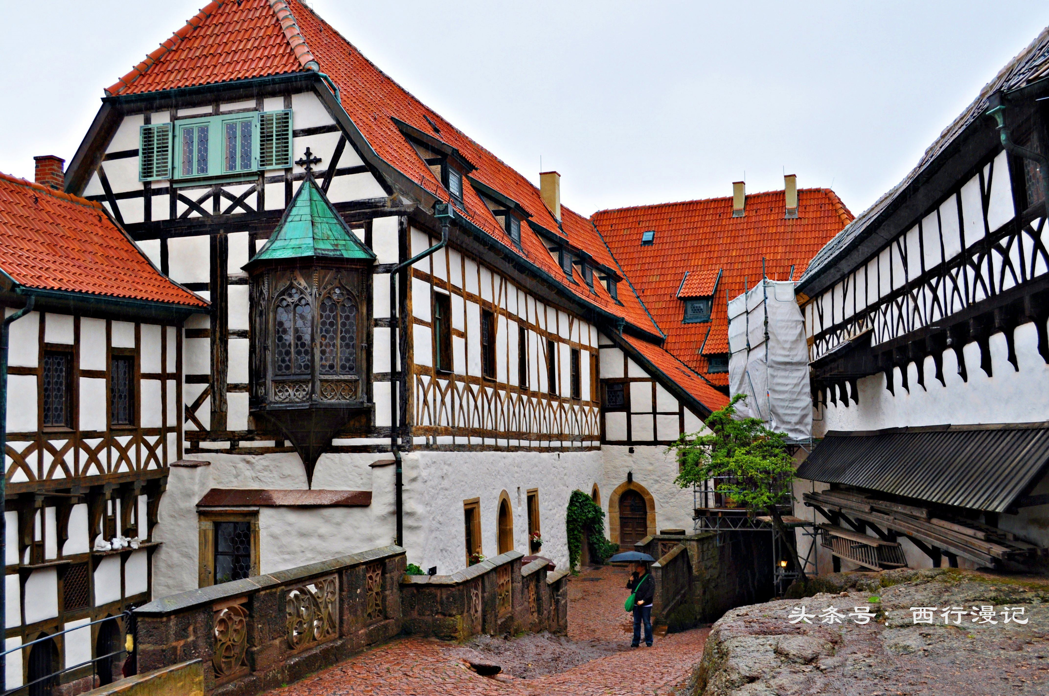 德国最美古城海德堡,青山绿水间的德国古城