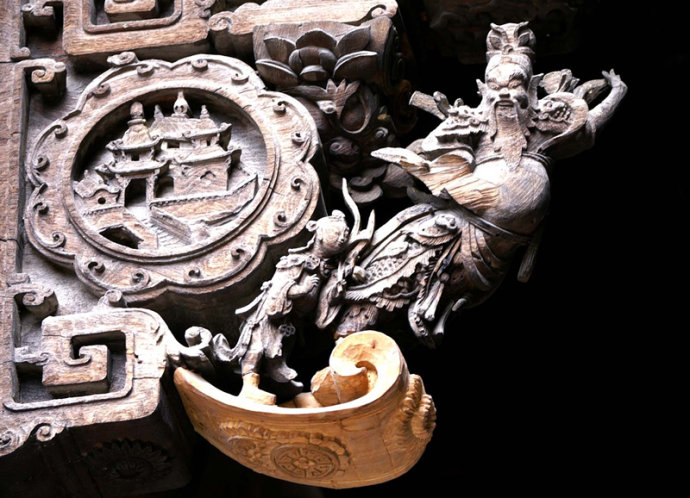 「转载」中国四大木雕精品欣赏：东阳木雕