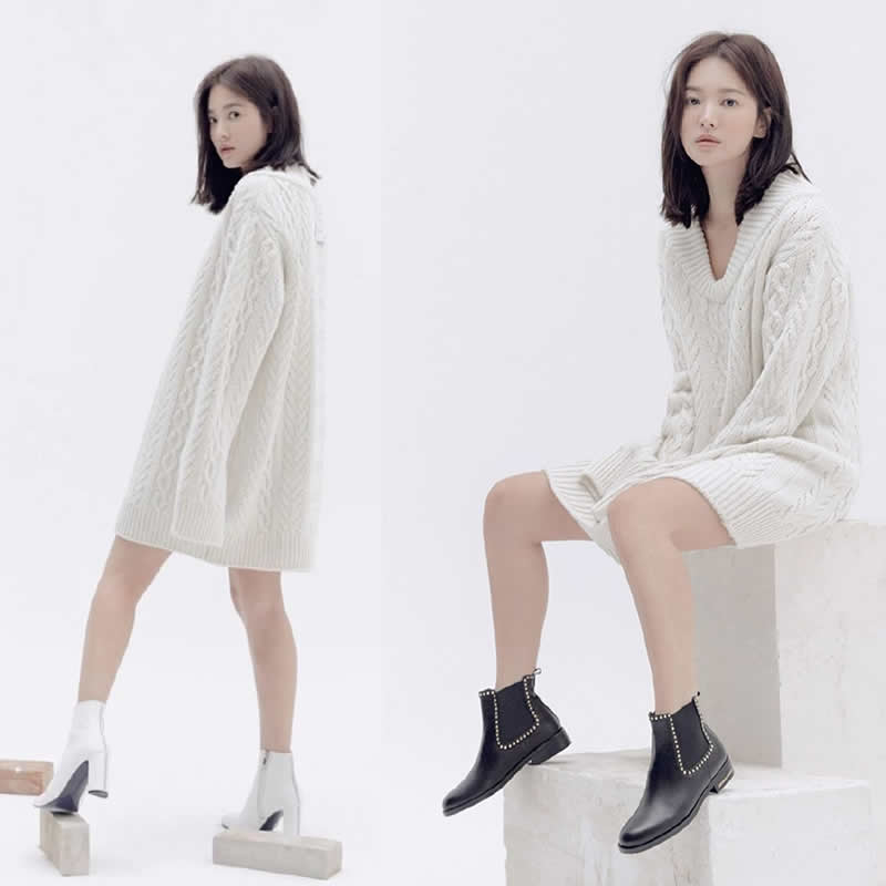 宋慧乔同款千鸟格,宋慧乔千鸟格搭配