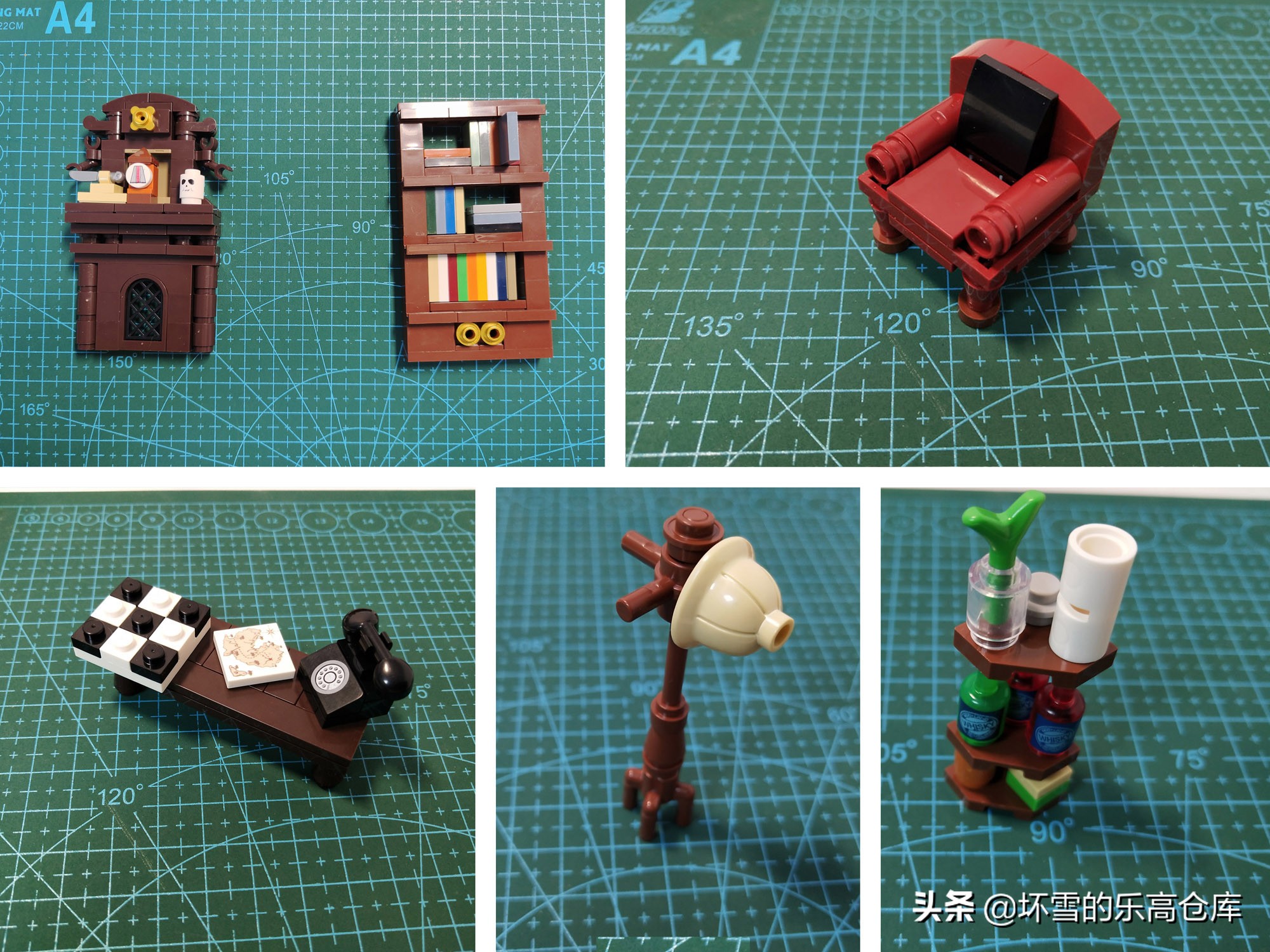 积木福尔摩斯贝克街,积木名侦探柯南拼装