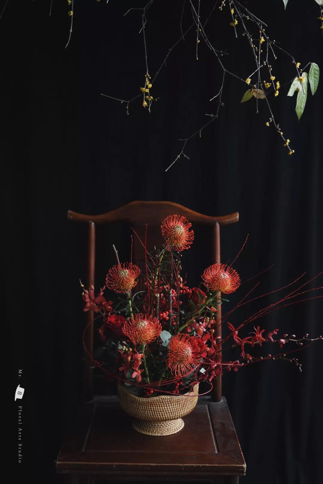 有年味儿的主题,有新年味儿的花