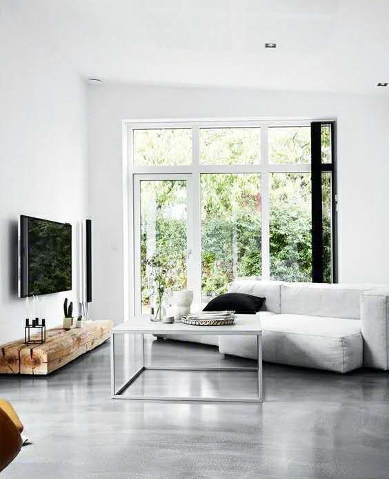 被嫌弃的水泥自流平，装完效果原来这么美，难怪装修很少用地砖啦