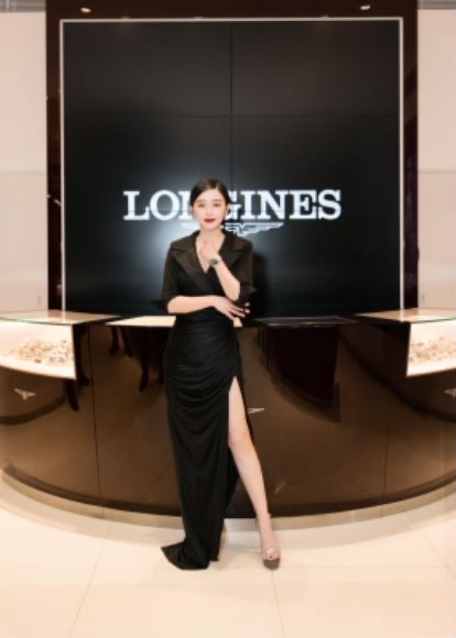 浪琴西安skp店,阚清子浪琴