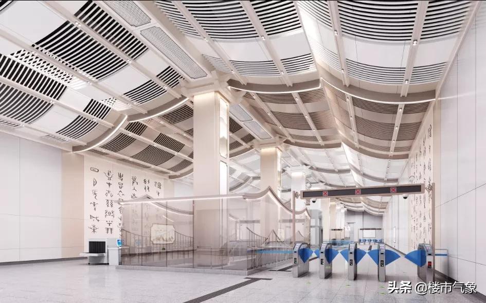 郑州地铁8号线最新装修施工,郑州地铁装修