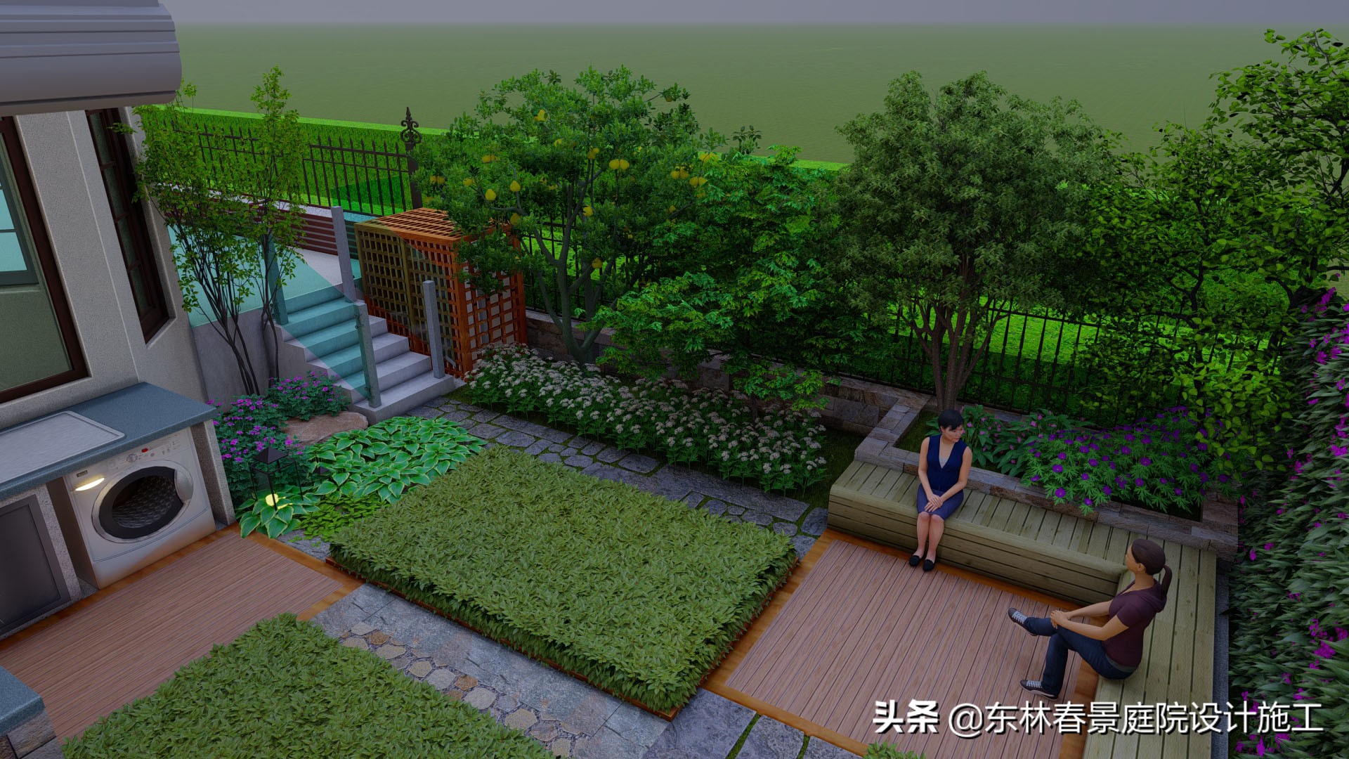 别墅庭院设计案例,各种别墅设计大全