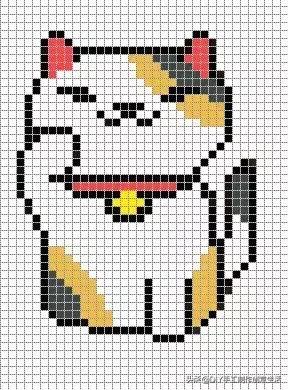 各种小猫的钩织教程,小猫身体和腿的钩织教程