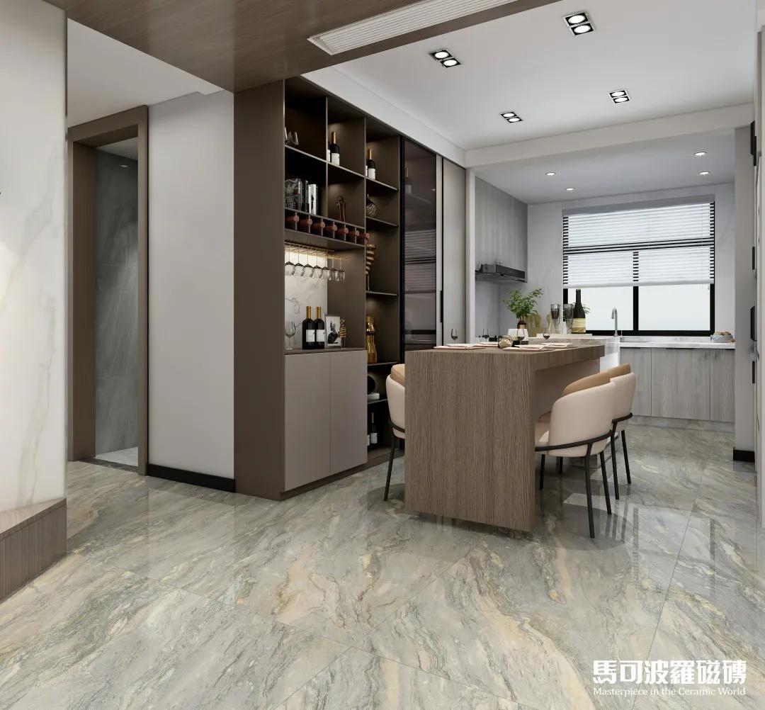 冬季轻奢风格美宅图片,182平轻奢美宅尽享静谧韶光