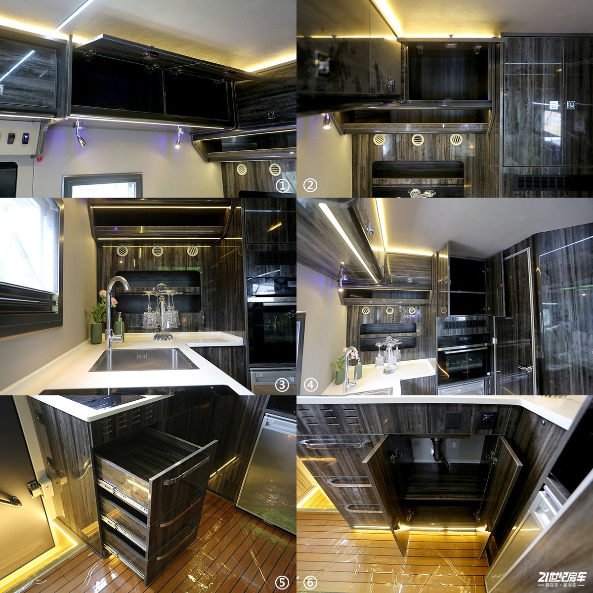 重汽房车汕德卡四驱,man底盘汕德卡