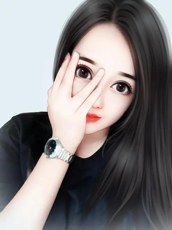 微信头像芭比公主,女孩子微信头像有个小孩