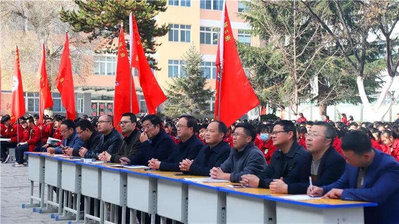 武中100天高考誓师大会,武山一中高考