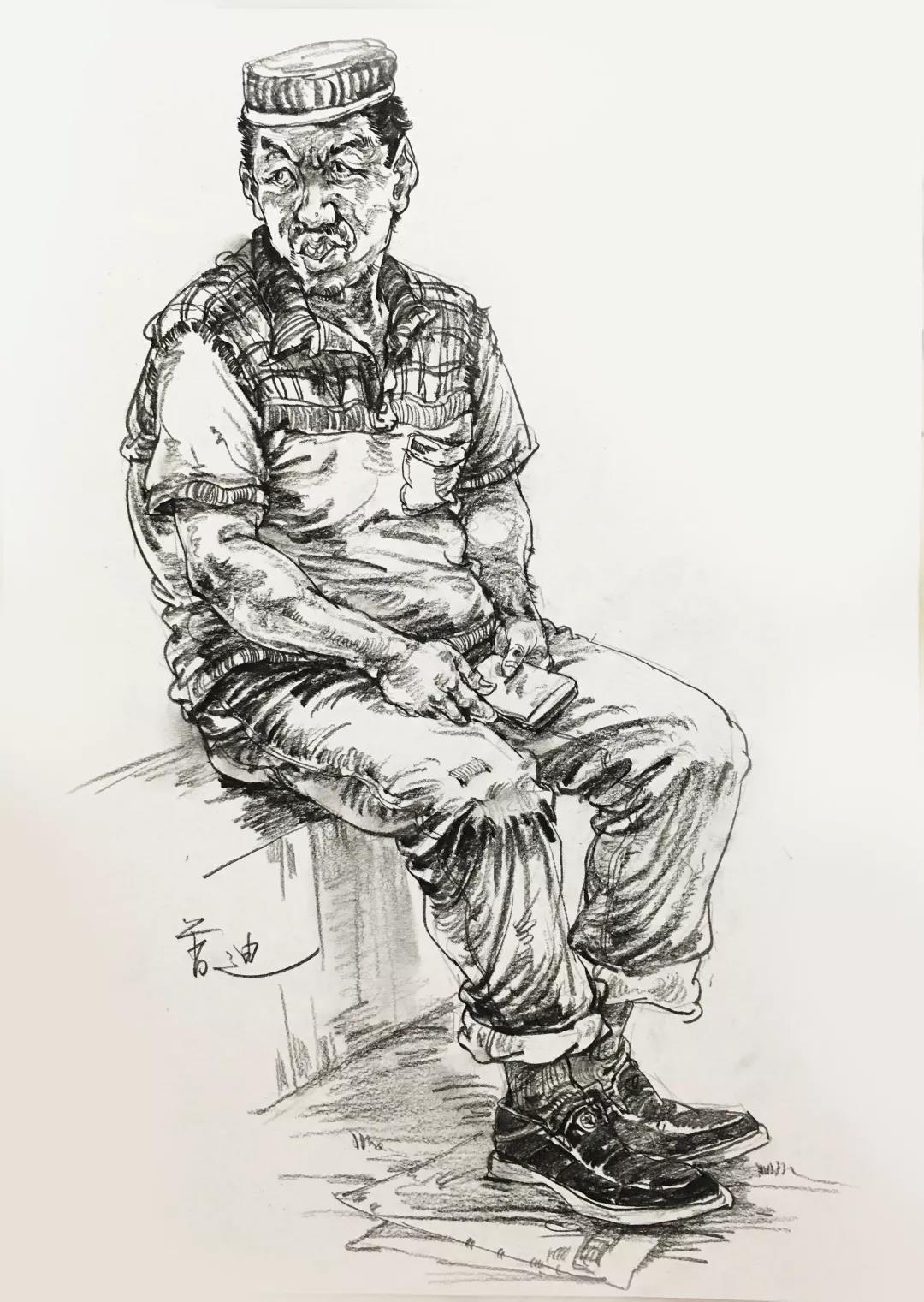 速写怎么起形又准又快,速写注意事项