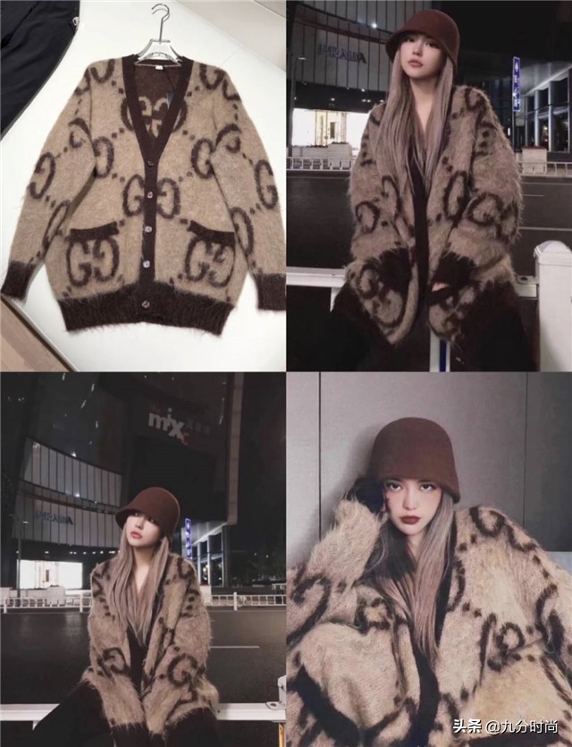 有品位的女人冬天衣服不用太多,今年秋冬最火的马海毛毛衣