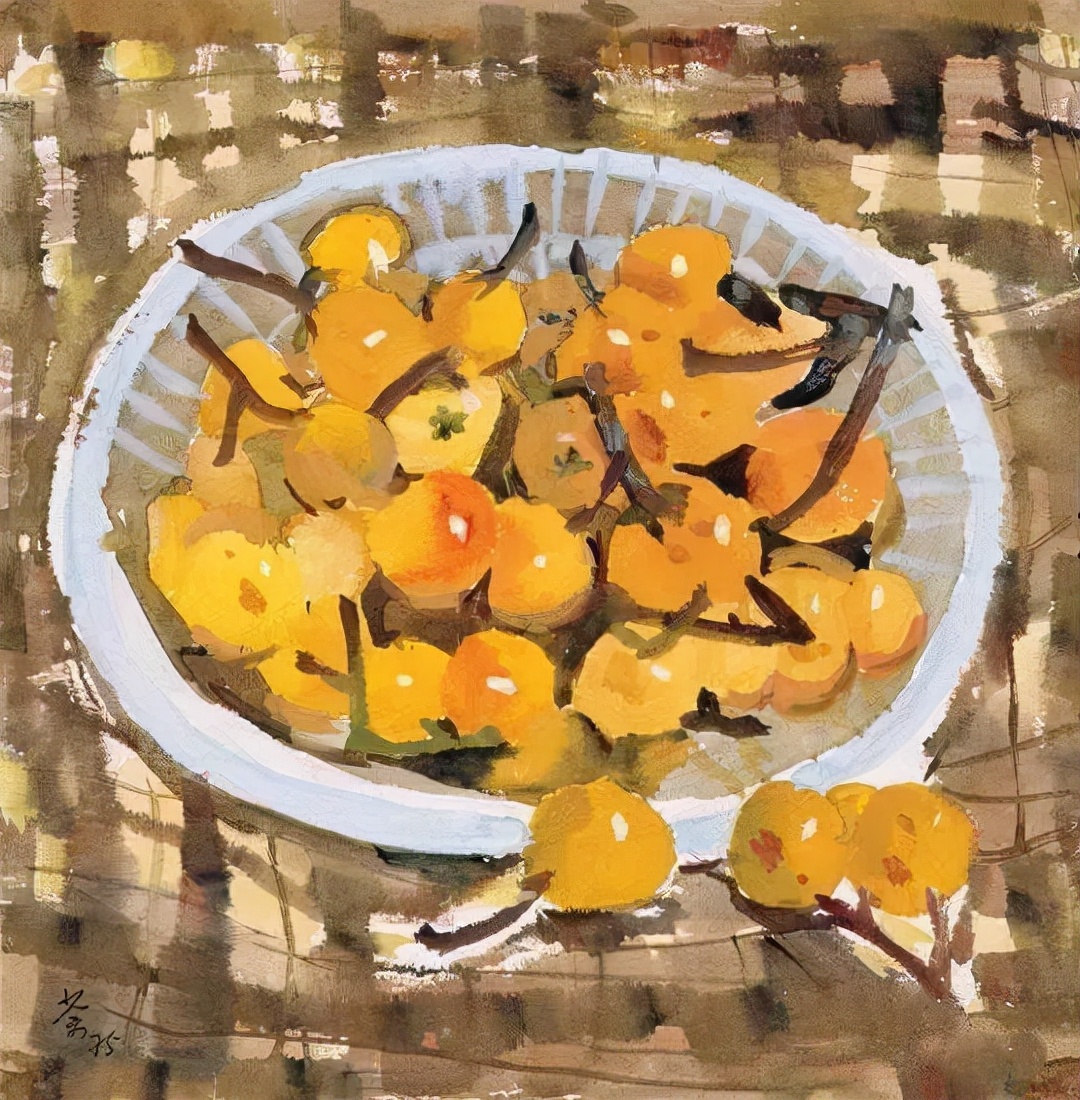 吴冠中水彩风景画,吴冠中水彩作品