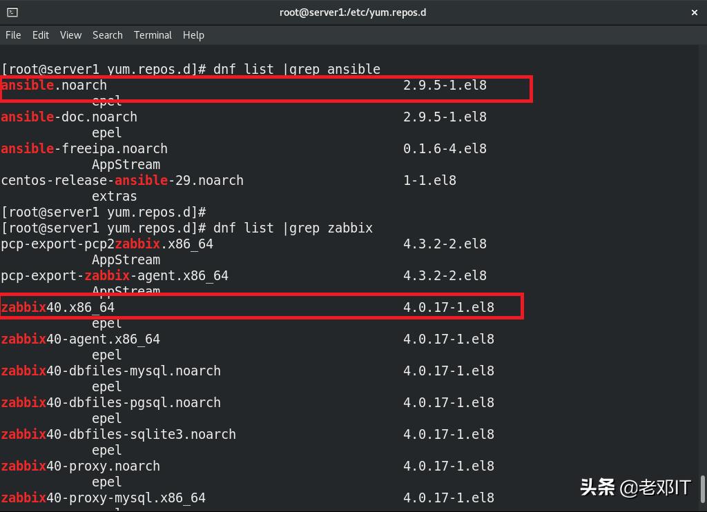 添加dnf第三方软件仓库-CentOS8.1Linux系统运维实战十