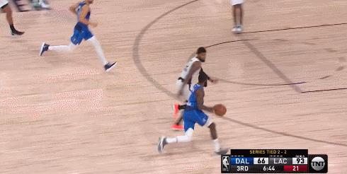 就你叫东契奇啊？乔治反弹砍35分，鱼竿送你了