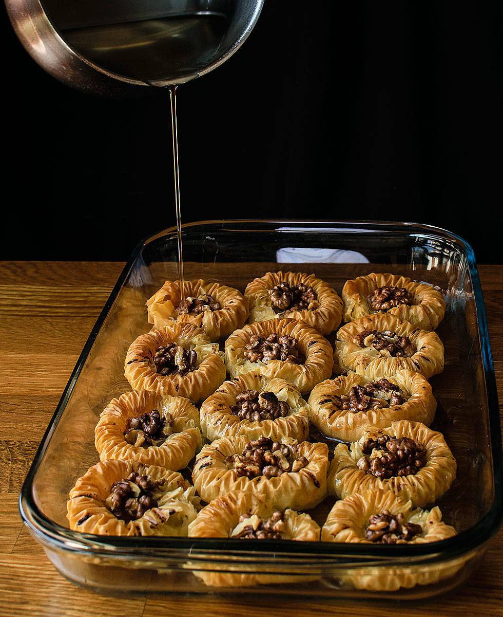 土耳其鸟眼饼制作过程,土耳其鸟眼饼教程