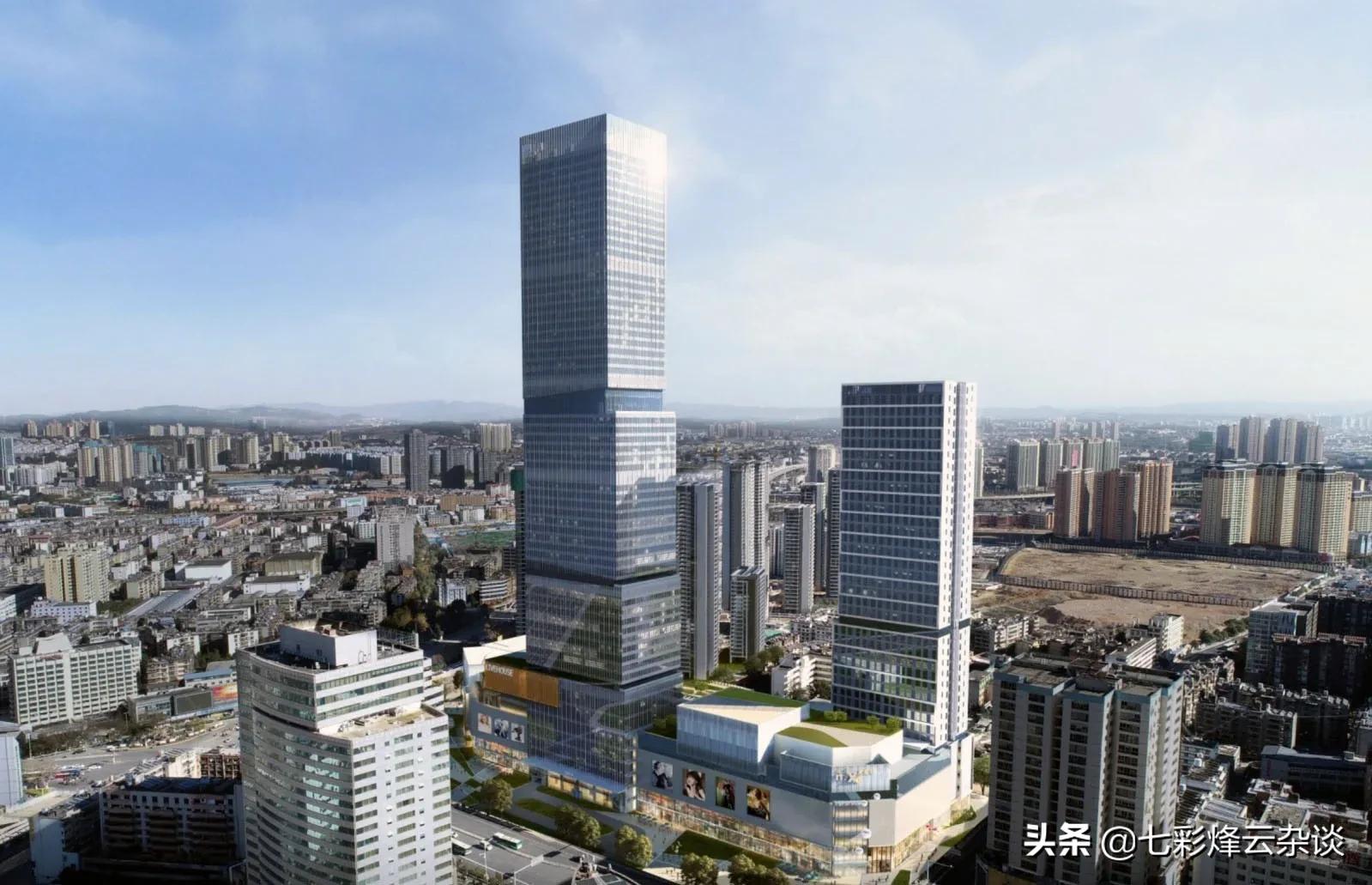 昆明150米摩天大楼数量,昆明大都摩天有多少层