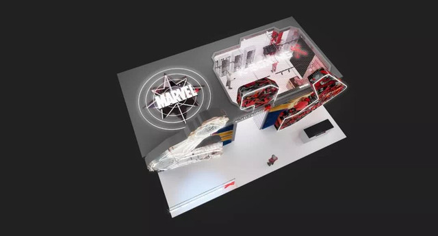 史上最有劲快闪店空降环球港！与漫威英雄合影、机械臂调酒，超酷