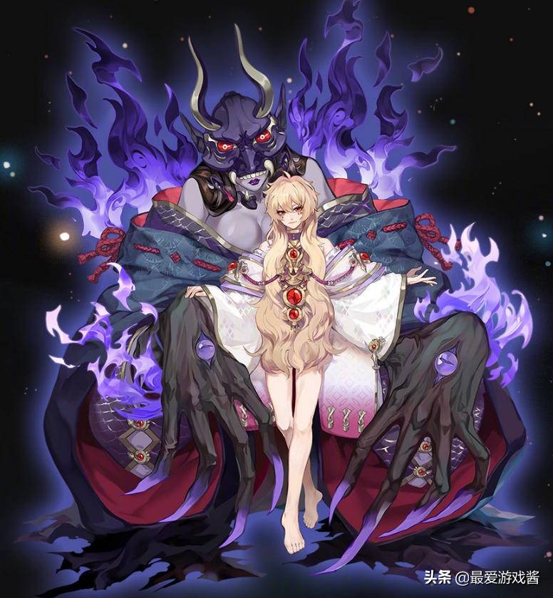 阴阳师新SP式神御怨般若，第一位SP化的SR，般若小天使牌面十足！