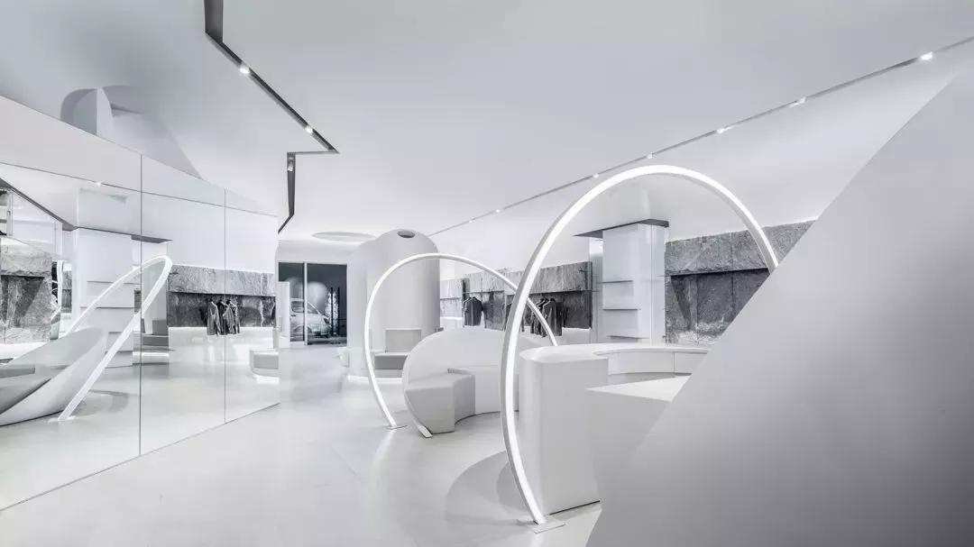 简单干净高雅高级感服装店设计,服装店怎么设计大气好看