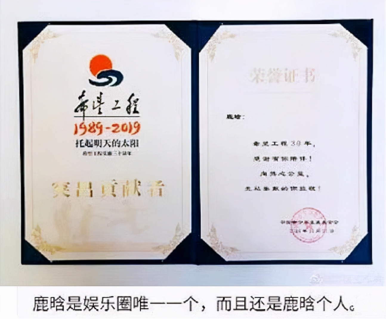 鹿晗捐赠足球场的全部地方,鹿晗给曼联捐赠足球场得多少钱