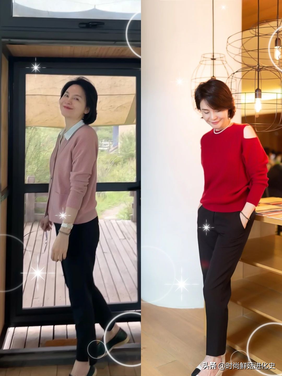 25岁时尚休闲外套洋气减龄,40-50岁减龄穿搭外套