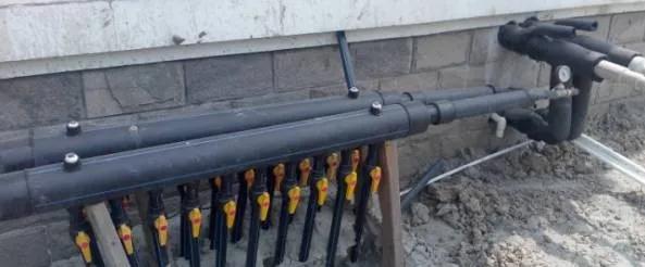 地源热泵埋管系统施工工艺,地源热泵地埋管安装视频教程