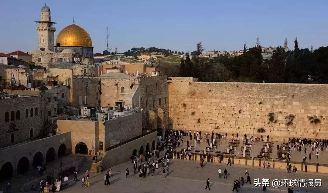耶路撒冷三大宗教建筑同框图片,耶路撒冷是三大宗教圣地