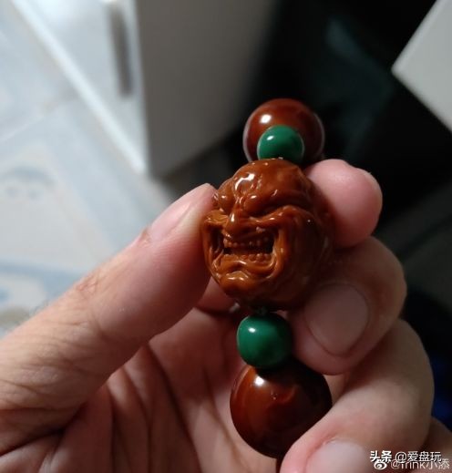 强迫症凤眼菩提,玉化星月盘玩后的效果