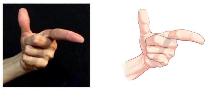 绘画简单的手部,画画小助手又简单又萌又好看