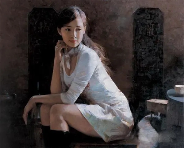 他偷看老婆同事跳舞25年，画下这曼妙的人体油画，还卖了1200万