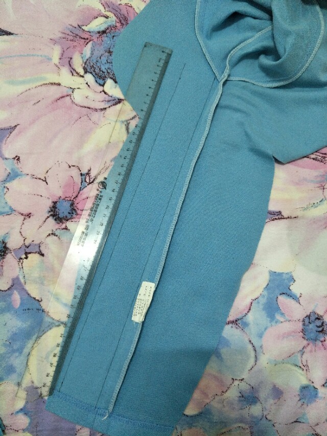 一拆二剪三缝,儿子校服变小背心