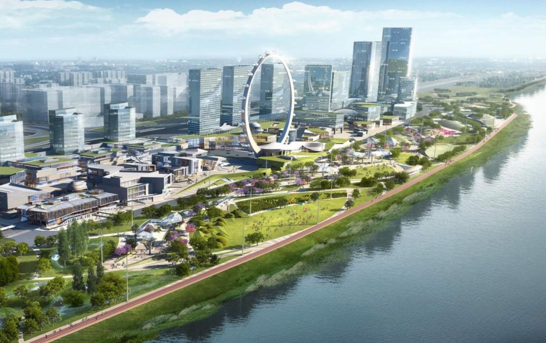 南京桥北滨江公园江边喷泉,南京滨江公园音乐喷泉开放时间