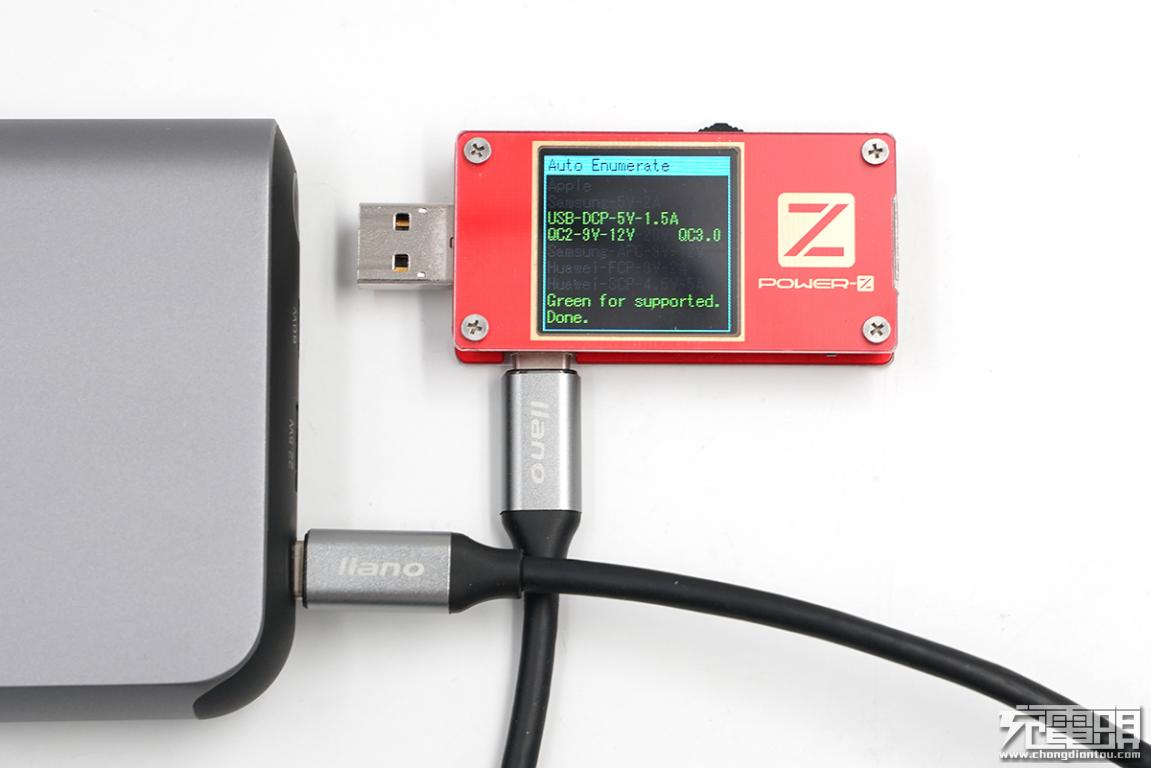 绿巨能充电器快充测评,绿巨能22.5瓦充电器