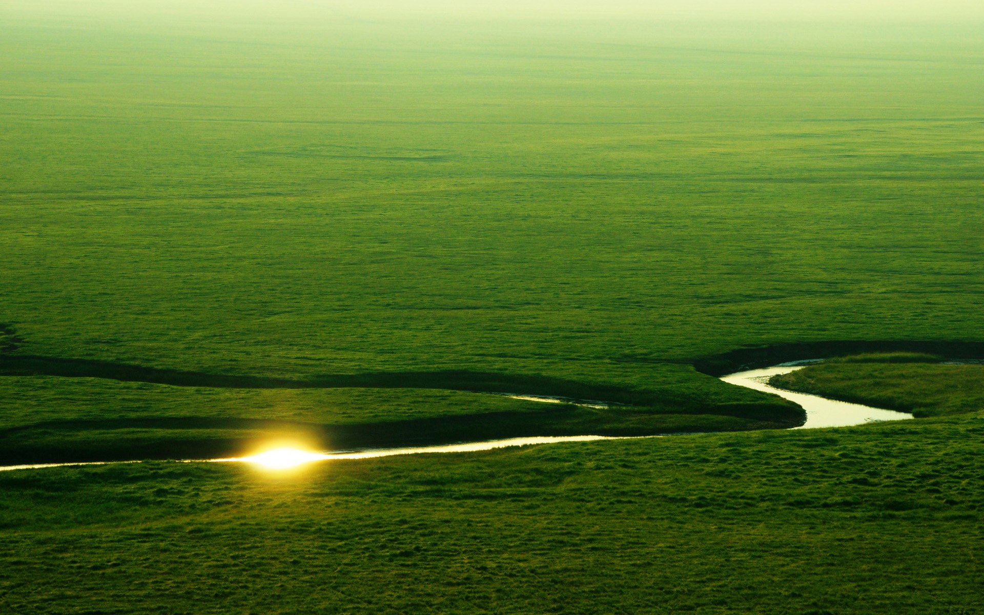 最美的护眼桌面壁纸,超清晰2340x1080曲面屏护眼壁纸