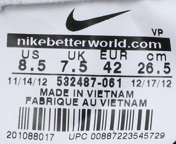 怎么验证真鞋假鞋,耐克假鞋怎么出鉴定报告