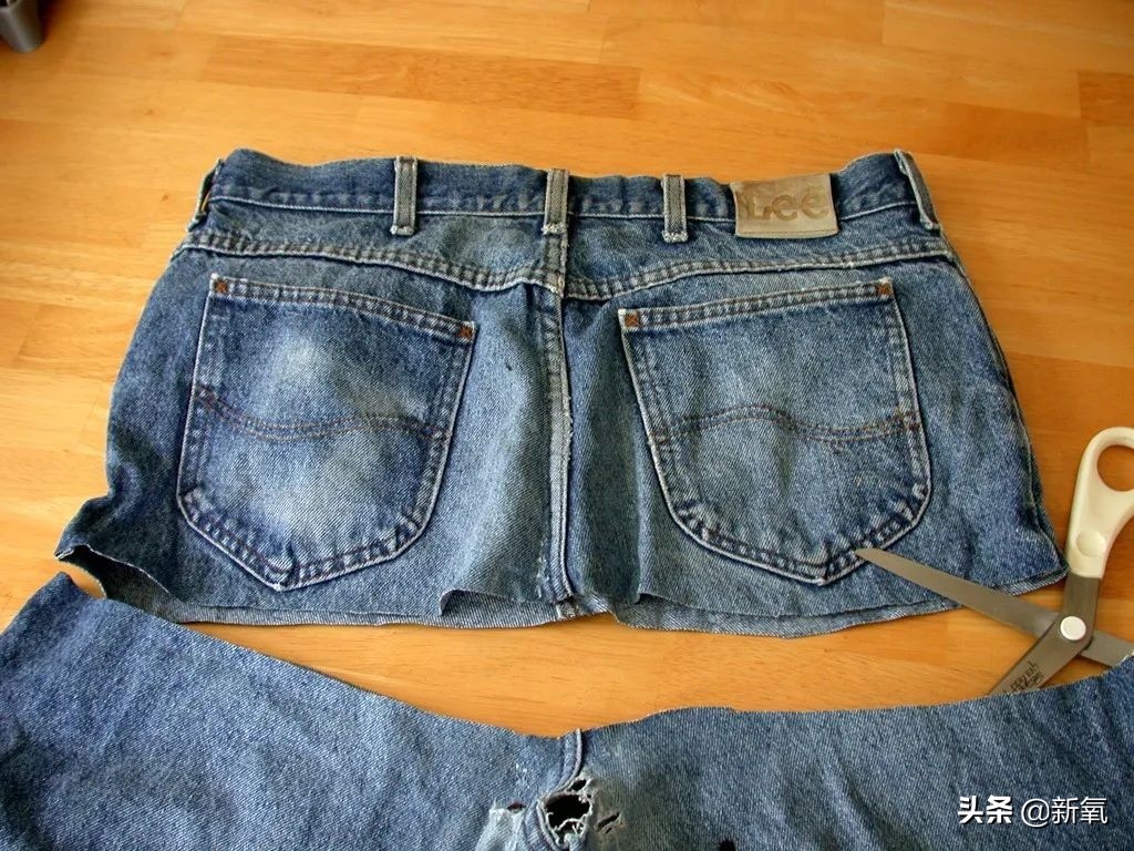 0元改造废旧牛仔裤,旧牛仔裤改造多功能收纳篮的教程