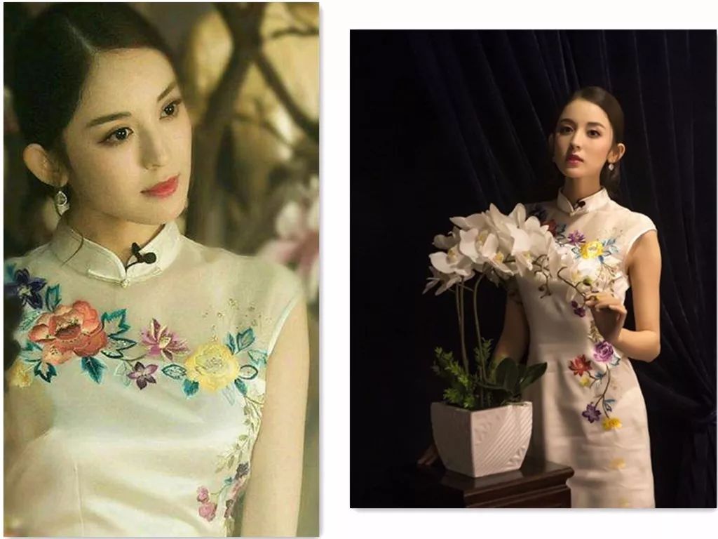 女性身材雕塑作品,温婉的旗袍造型