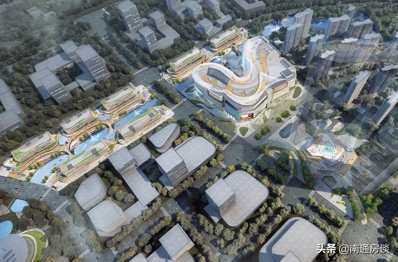 最高249米！南通金鹰世界超级购物中心滨水街区规划曝光