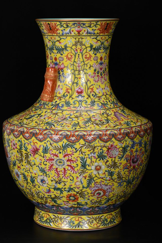 清代官窑珐琅彩将军罐,清代官窑珐琅彩鉴定方法