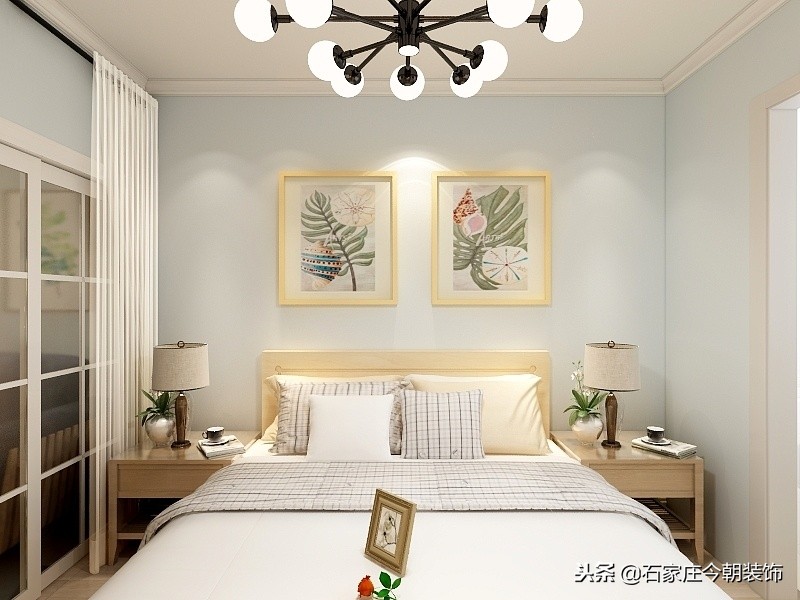 小清新北欧风格电视柜,小清新极简北欧风格