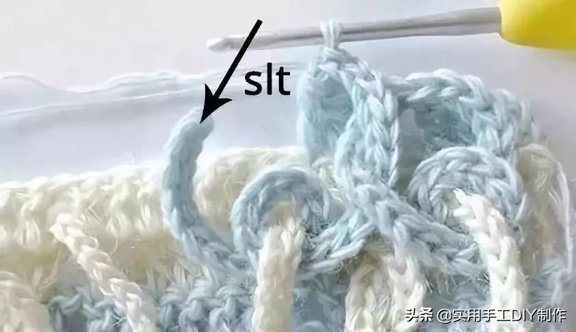 钩辫子针编织教程,钩织辫子针收尾教程视频