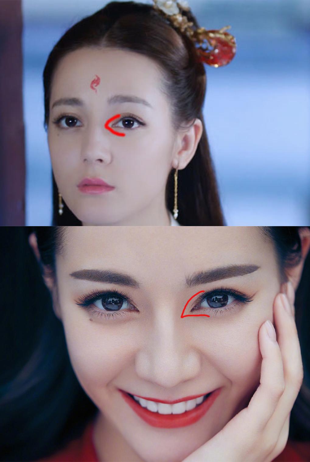 热巴眼妆怎么画显大又干净,热巴眼妆画法