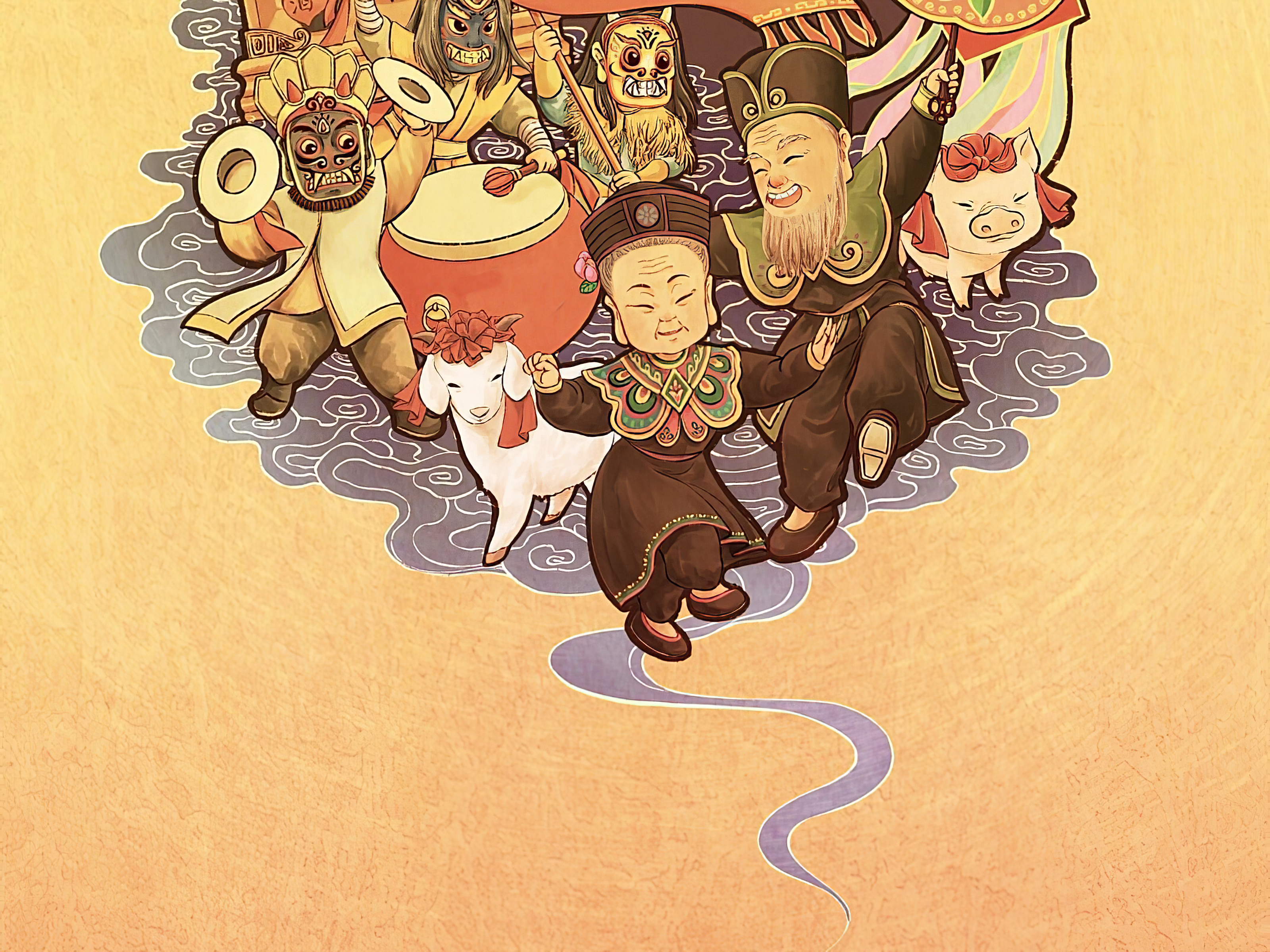 方相驱疫清光绪古籍国文教科书1910年第2册第12传承