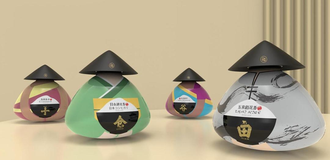 看了就想买的商品图,最有创意的日本大米包装设计
