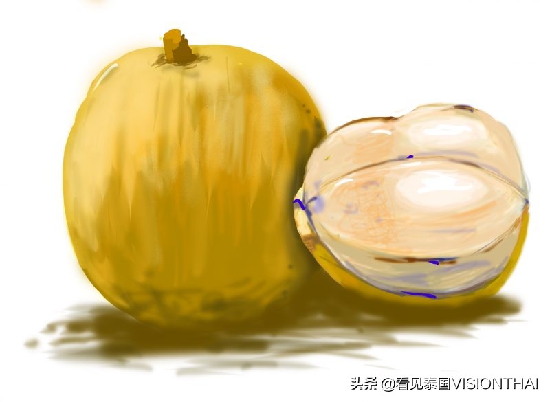 石榴泰国水果,好实惠水果泰国老树山竹