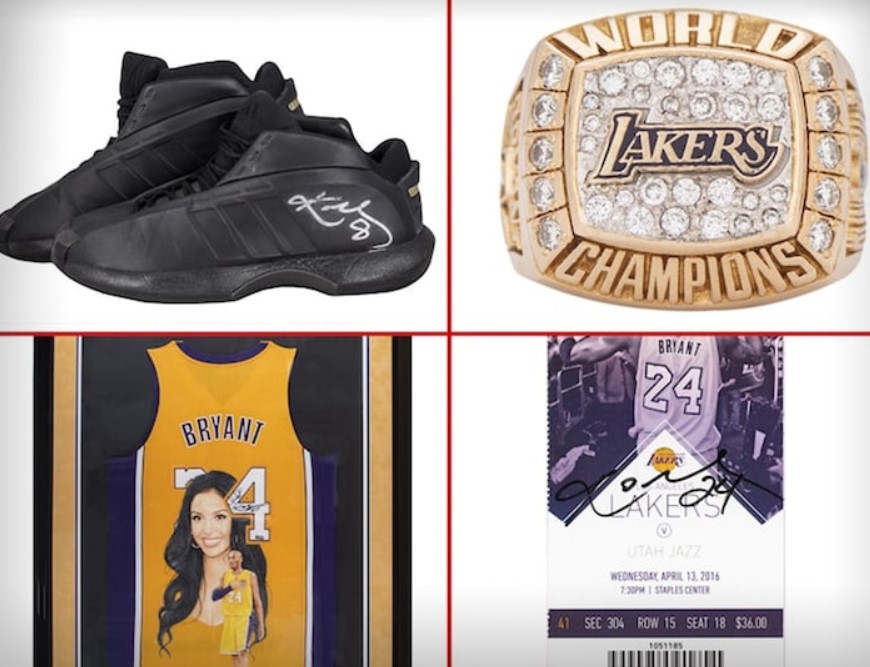 科比被拍卖的球衣,科比拍卖记录曝光